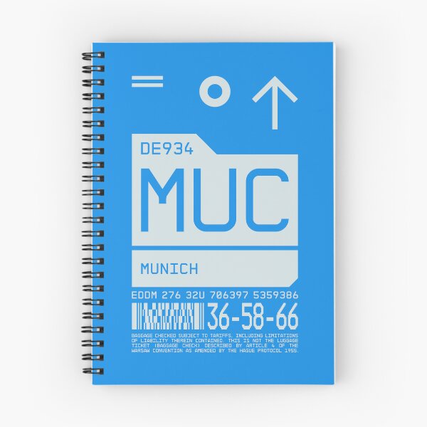 Item preview, Luggage Tag C - MUC Munich Germany designed and sold by VoodooCircus.