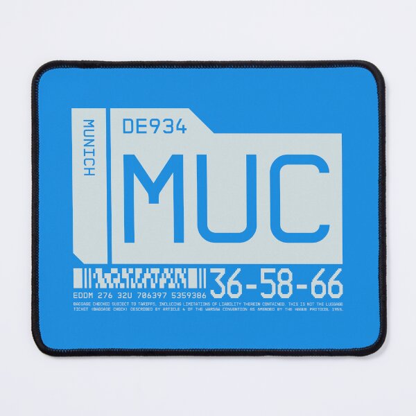 Item preview, Luggage Tag C - MUC Munich Germany designed and sold by VoodooCircus.