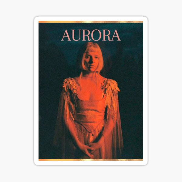 Aurora Aksnes Scarborough Fair Album Cover Sticker