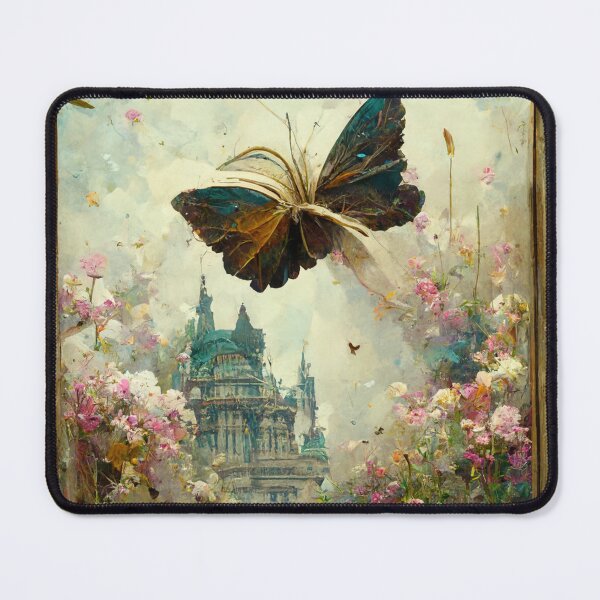 Item preview, Window into butterfly garden designed and sold by ArtbyACcreative.