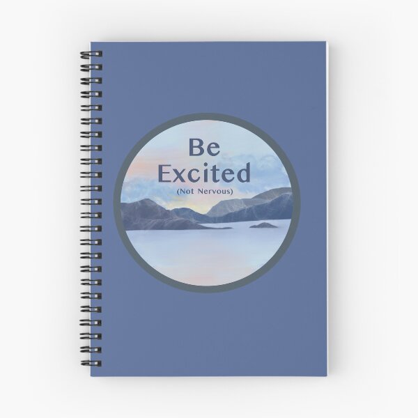 Item preview, Motivational Message: Be Excited (Not Nervous) designed and sold by Natural-Habitat.
