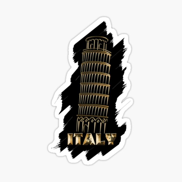 “italy famous building” Sticker for Sale by AudreyDadu | Redbubble