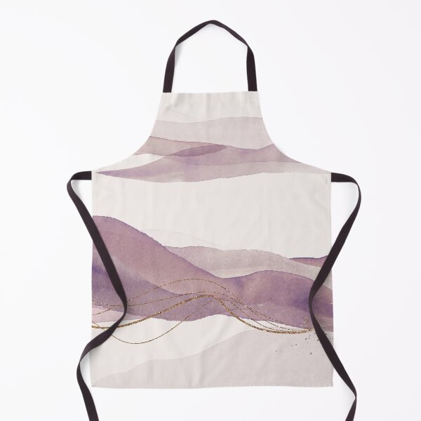 Item preview, Eggplant color Abstract Landscape designed and sold by simplydesignart.