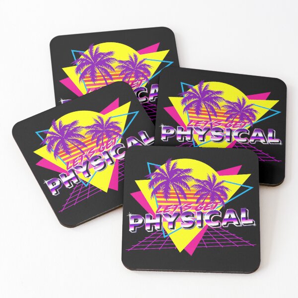 Item preview, Let's Get Physical Workout Gym Totally Retro 80's designed and sold by sundae-artisan.