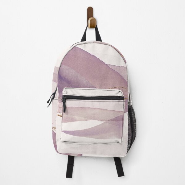 Item preview, Eggplant color Abstract Landscape designed and sold by simplydesignart.