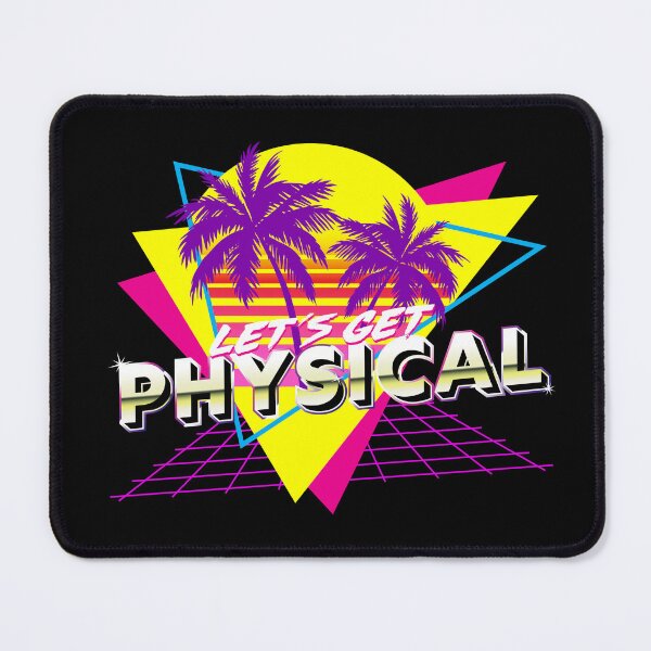 Item preview, Let's Get Physical Workout Gym Totally Retro 80's designed and sold by sundae-artisan.