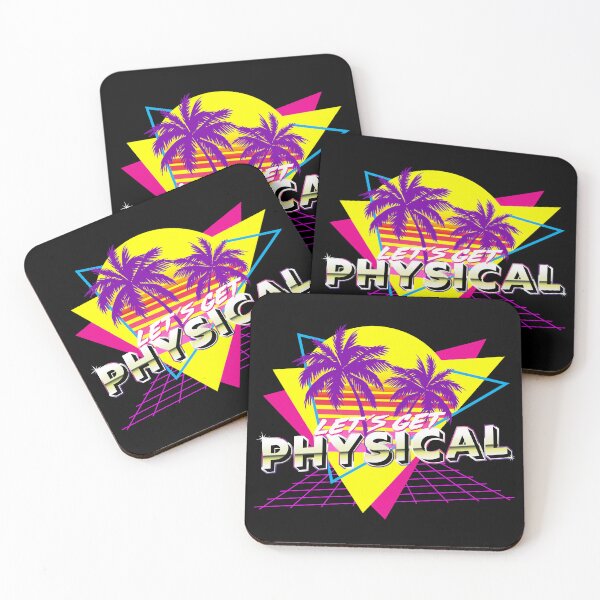 Item preview, Let's Get Physical Workout Gym Totally Retro 80's designed and sold by sundae-artisan.