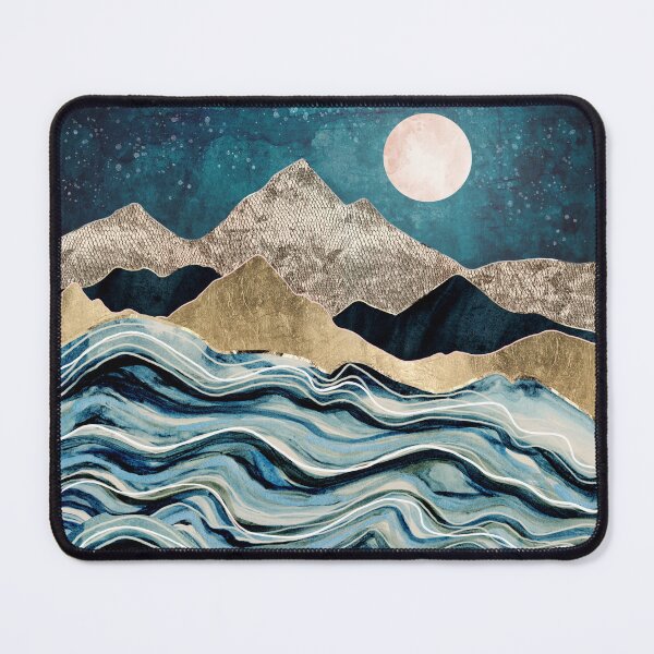 Item preview, Indigo Sea designed and sold by spacefrogdesign.