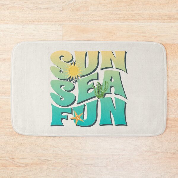 Item preview, Holiday Sun Sea Fun, Cool Vacation Slogan designed and sold by TrulyEpoque.