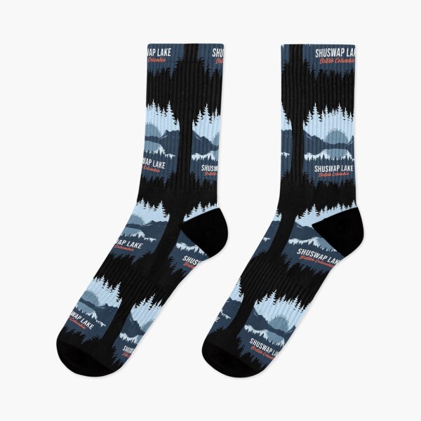 Item preview, Shuswap Lake British Columbia Canada Lake With Mountain And Pine Tree  designed and sold by Friday NightCo.