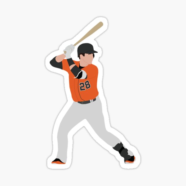 THE HALL OF FAME SAN FRANCISCO RETIRED NUMBER STICKER FOR A BUSTER POSEY  VINTAGE SHIRT | Sticker