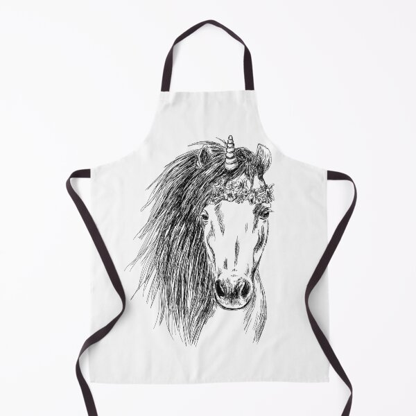 Item preview, Unicorn Head Image designed and sold by RachelsFineLine.