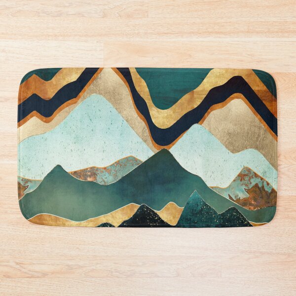 Item preview, Velvet Copper Mountains designed and sold by spacefrogdesign.