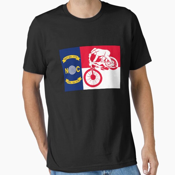 Item preview, North Carolina Mountain Biking Flag Design - NC MTB designed and sold by hijackhippo.