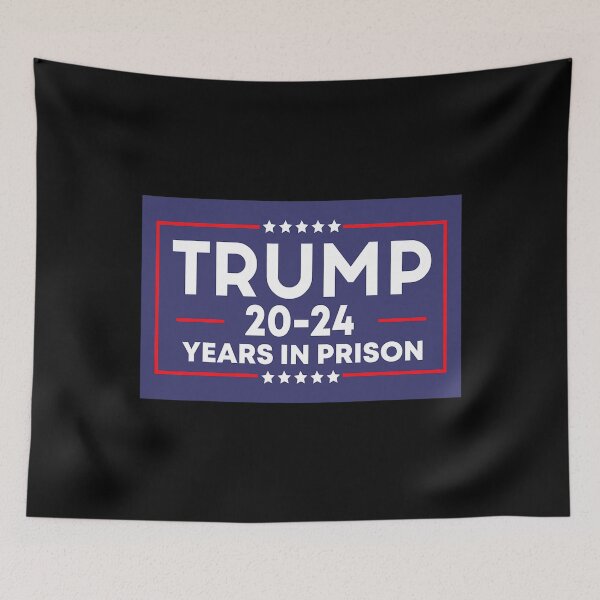 Item preview, Retro Trump 20-24 Years in Prison Funny Anti-Trump designed and sold by donnaeeqs624.