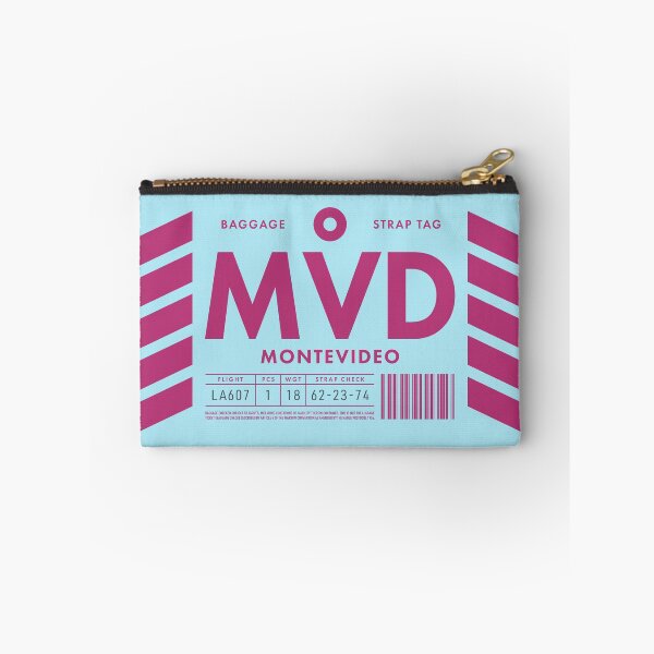 Item preview, Luggage Tag D - MVD Montevideo Uruguay designed and sold by VoodooCircus.