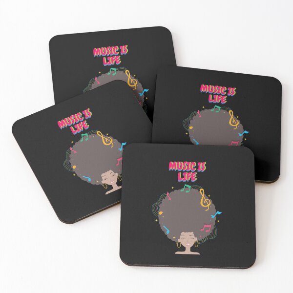 Item preview, MUSIC IS LIFE  designed and sold by DiscoVibes.