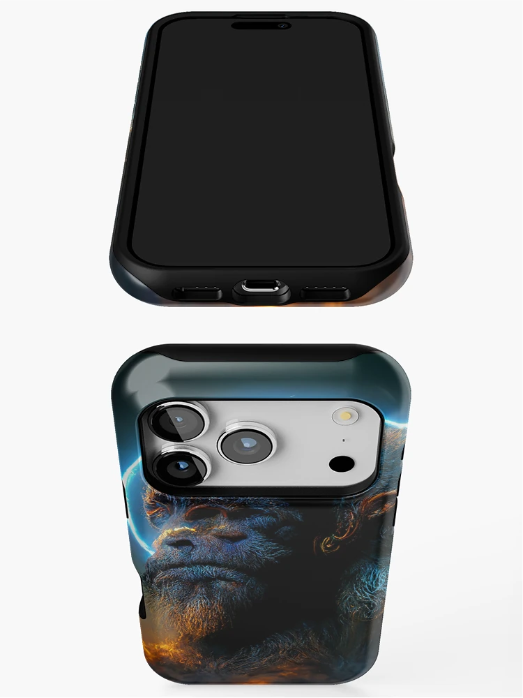 Thumbnail 3 of 4, iPhone Case, Wisdom designed and sold by Viktor Surzhko.