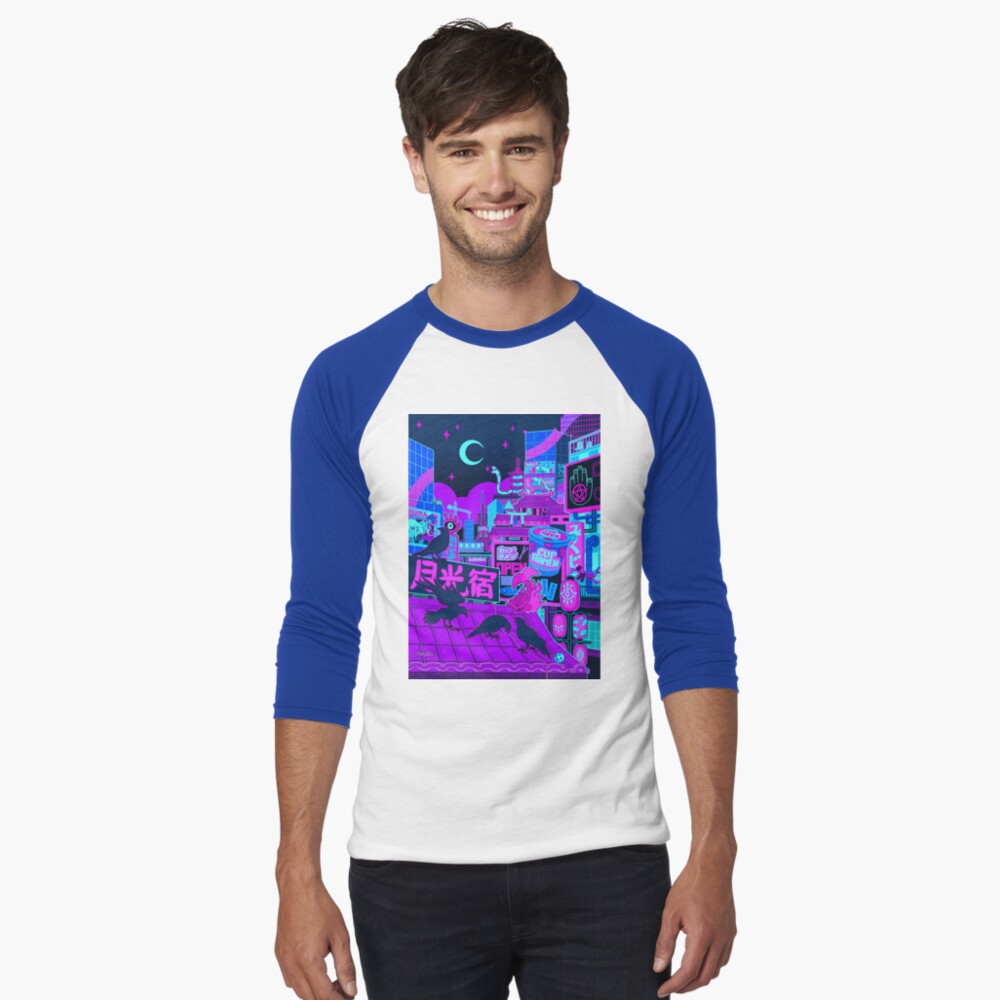 Item preview, Baseball ¾ Sleeve T-Shirt designed and sold by damare.