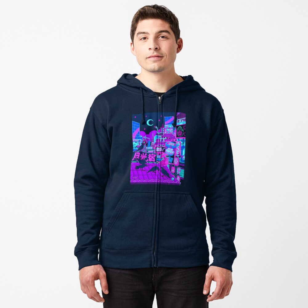 Item preview, Zipped Hoodie designed and sold by damare.