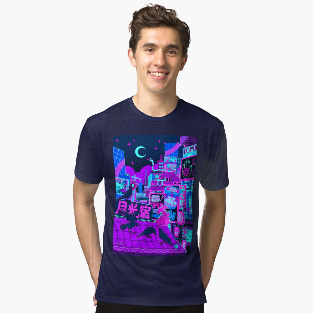 Item preview, Tri-blend T-Shirt designed and sold by damare.