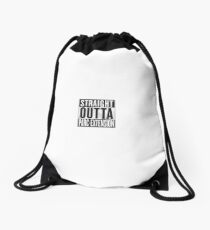 Straight Outta Montreal Series -Parc Extention Drawstring Bag