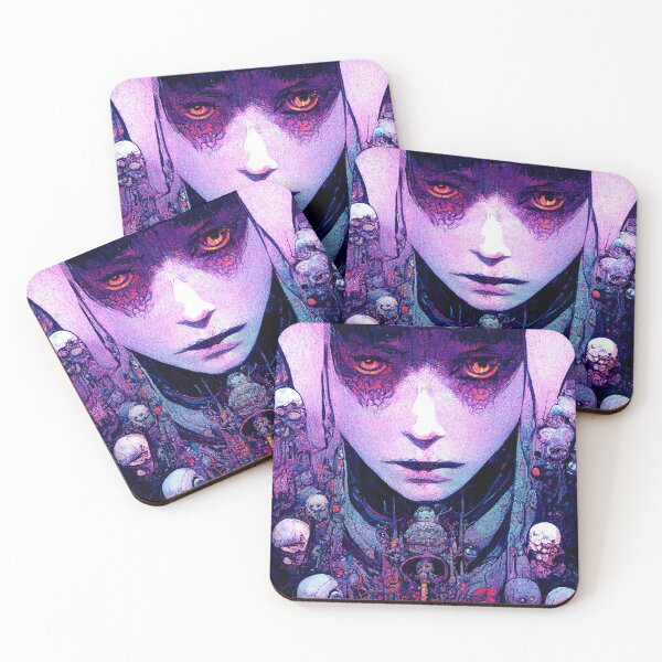 Item preview, Tecno Noir Cyber Punk Demon Hunter Goddess 18 designed and sold by esotericorigins.