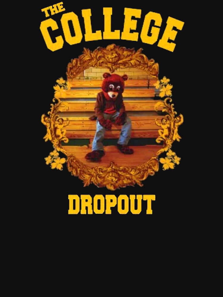 Kanye West The College Dropout Album Merch Bear Premium T-Shirt