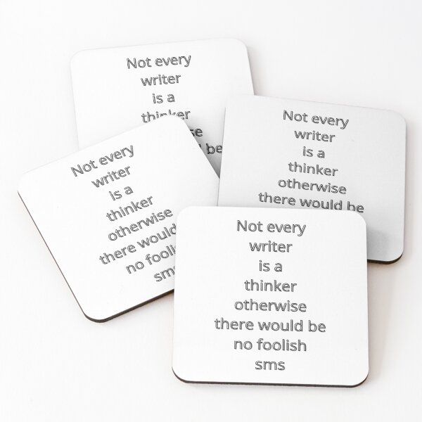 Item preview, Not every writer is a thinker designed and sold by Newfashiona.