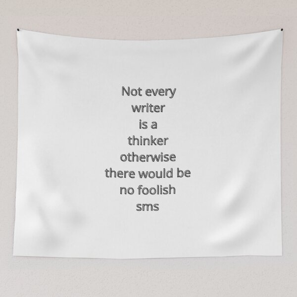 Item preview, Not every writer is a thinker designed and sold by Newfashiona.
