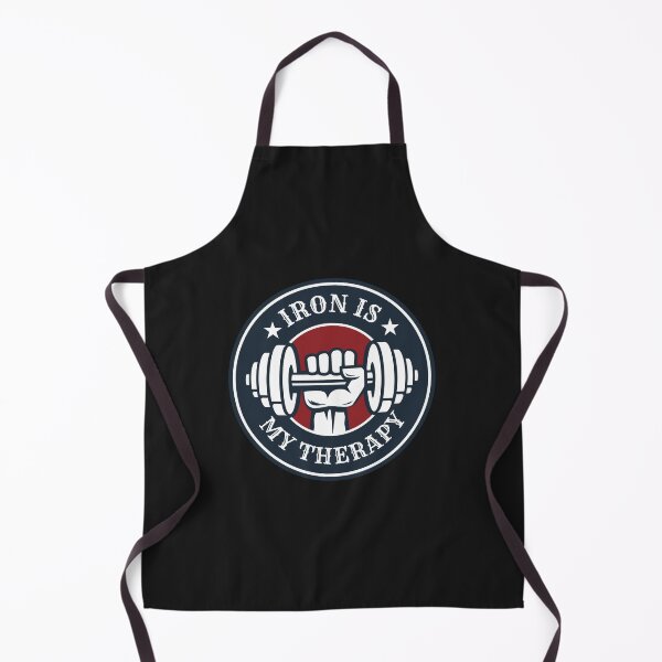 Item preview, Iron Is My Therapy - Funny Motivational Weightlifting  designed and sold by motivationaltee.