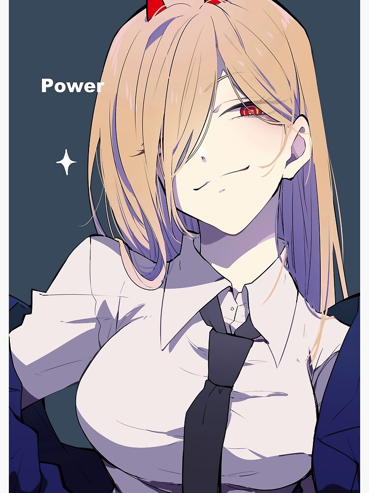 "Power Chainsaw Man Design For Fan" Poster for Sale by Acharofiz