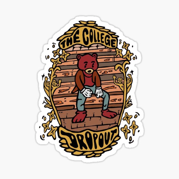 I Miss The Old Kanye Patch - Kanye West backpack hip hop atcq college  dropout