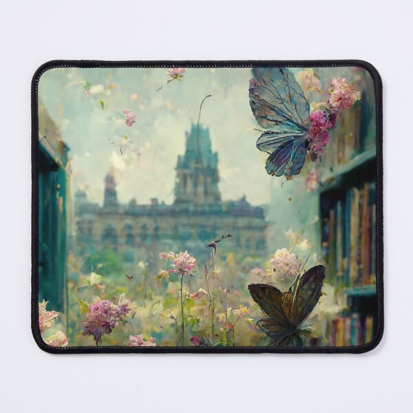 Item preview, Butterfly garden in beautiful overgrown city designed and sold by ArtbyACcreative.