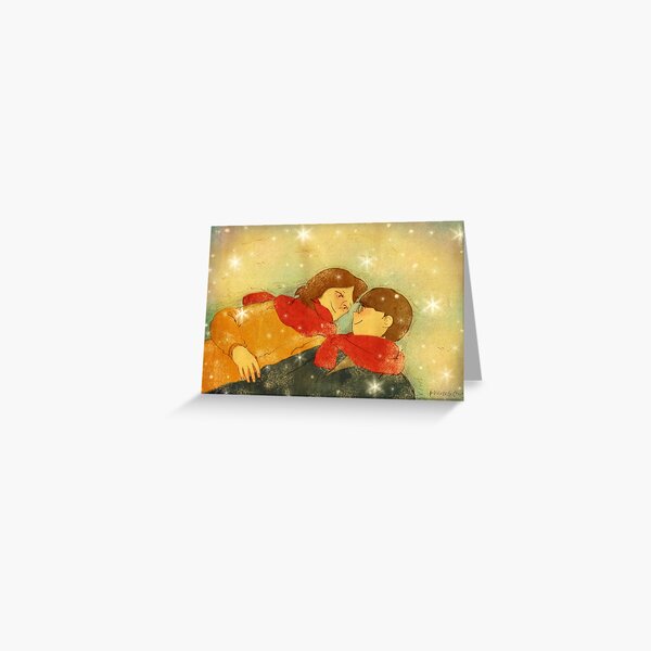It’s snowing Greeting Card