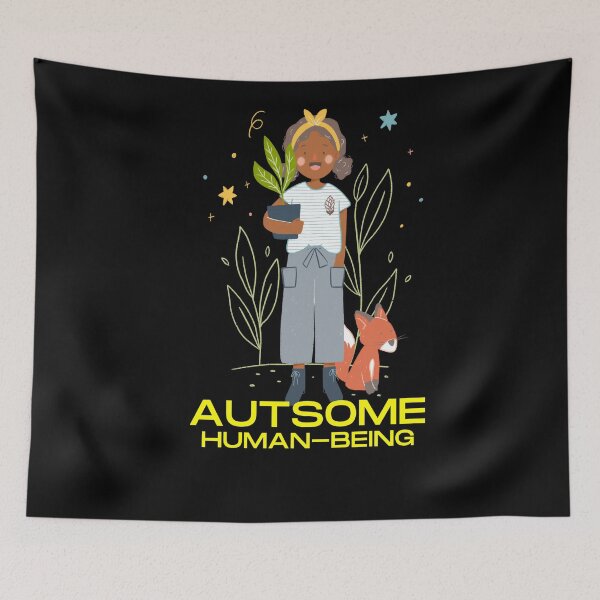 Item preview, AUTSEOME HUMAN BEING designed and sold by DiscoVibes.