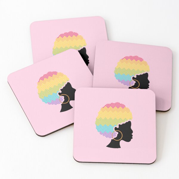 Item preview, RAINBOW AFRO QUEEN  designed and sold by DiscoVibes.