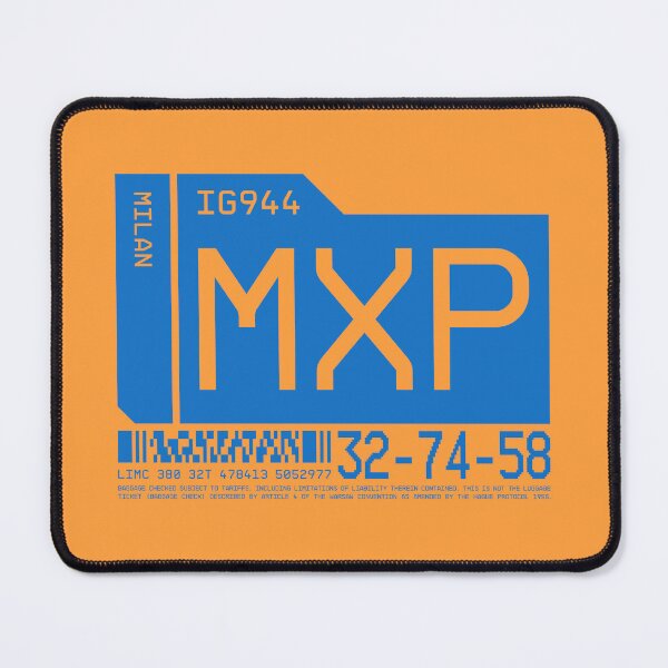 Item preview, Luggage Tag C - MXP Milan Italy designed and sold by VoodooCircus.