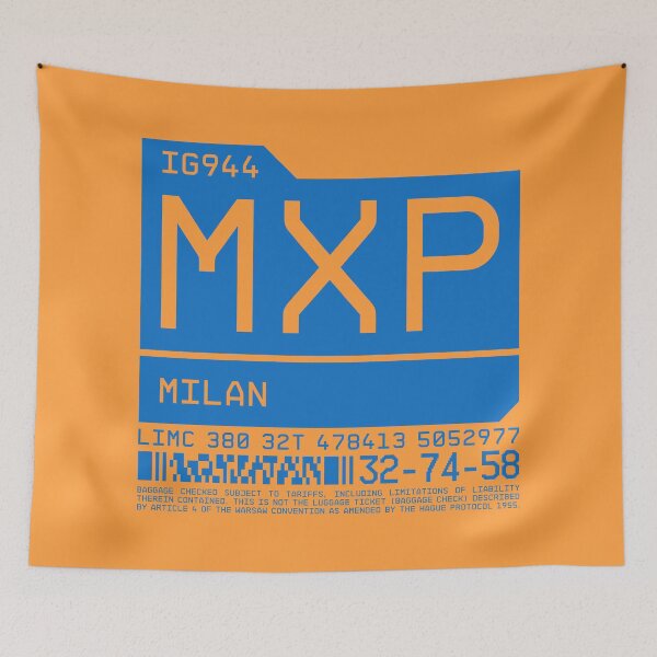 Item preview, Luggage Tag C - MXP Milan Italy designed and sold by VoodooCircus.