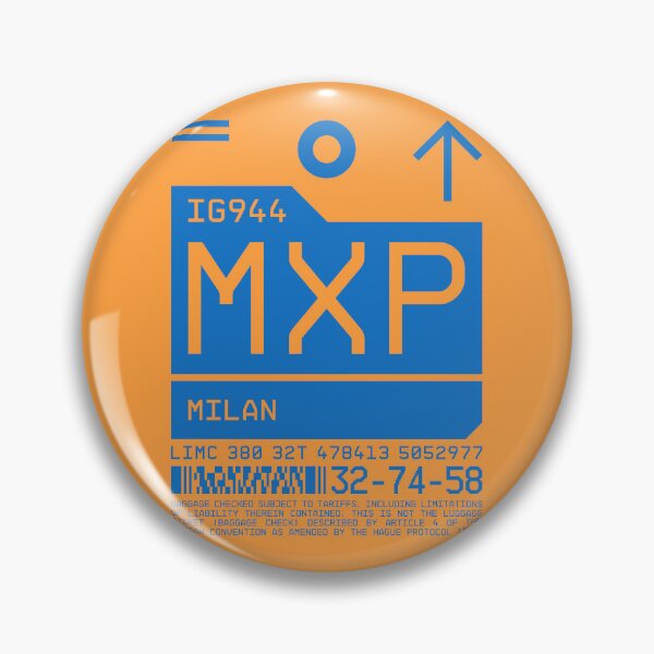 Item preview, Luggage Tag C - MXP Milan Italy designed and sold by VoodooCircus.