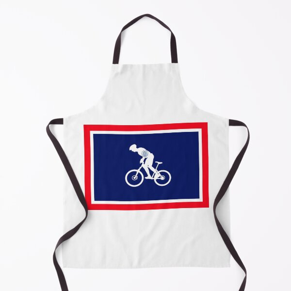 Item preview, Wyoming Mountain Biking Flag Design - WY MTB designed and sold by hijackhippo.