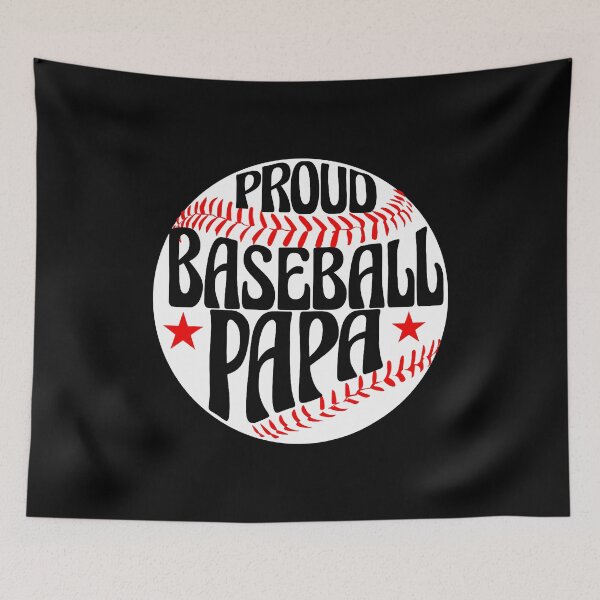 Artikelvorschau, Stolze Papa-Baseball-Enkel-Geschenk-Idee für Baseball-Opa entworfen und verkauft von MichelSorour.