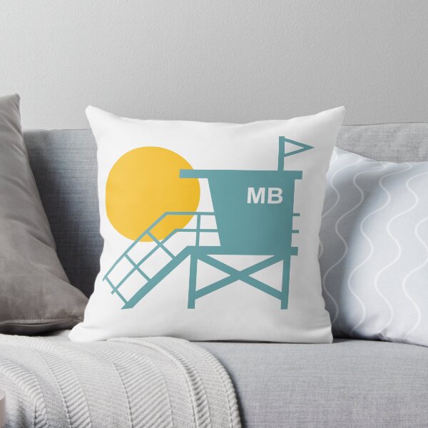 Beach life Throw Pillow
