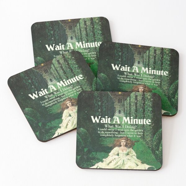 Item preview, Wait A Minute - What Was I Doing? designed and sold by vintage-covers.