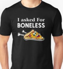 Boneless Pizza shirt Slim Fit T-Shirt