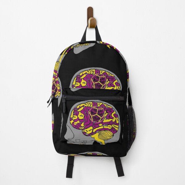 Item preview, Dodecahedron Purple&Yellow Brain Damage designed and sold by createVisions.