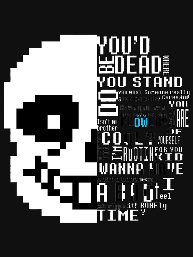 undertale sans shirt