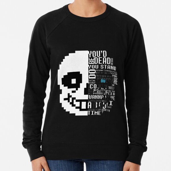 Undertale Sans Shirt Lightweight Sweatshirt