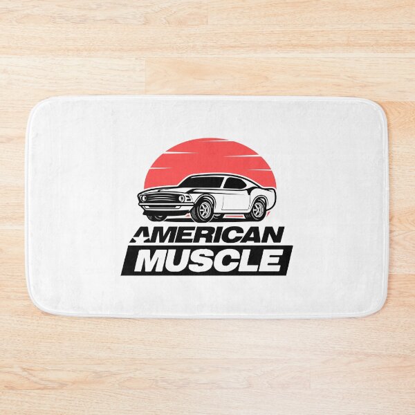 Item preview, American Muscle Car Classic Vintage Car Design designed and sold by anjanaartz.