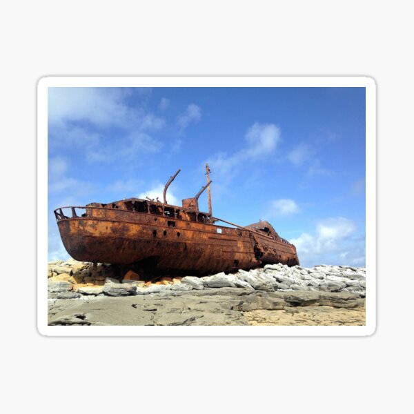 Inisheer Shipwreck Sticker